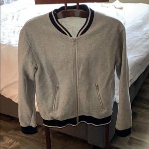 J.Crew Zip Up Bomber Jacket
